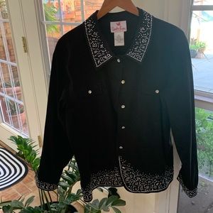 Dazzling Denim Jacket XL